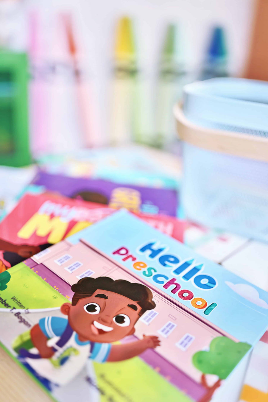 Childrens book with black story book characters